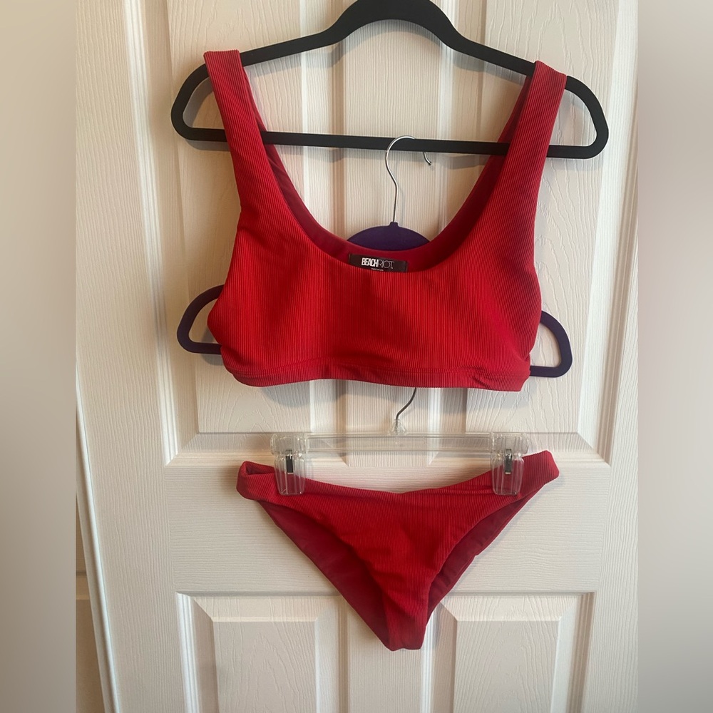 Red Bikini Set